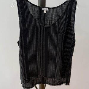 Black Striped Women’s Top